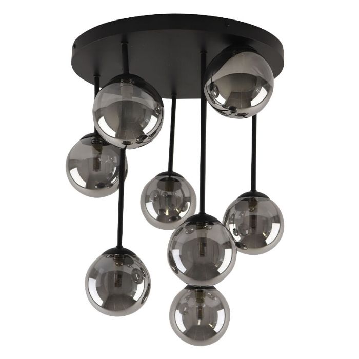Design plafondlamp grijs, Stacy