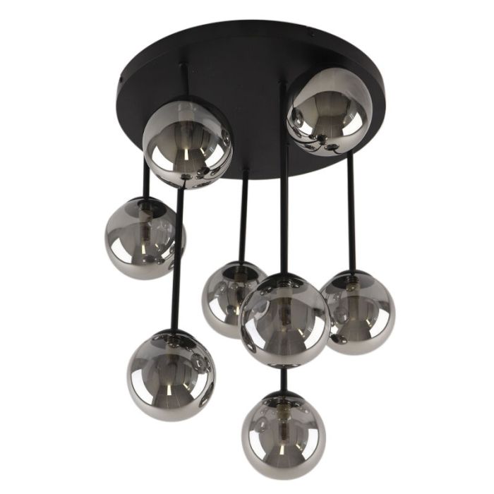 Design plafondlamp grijs, Stacy