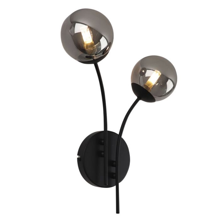 Design wandlamp grijs, Stacy