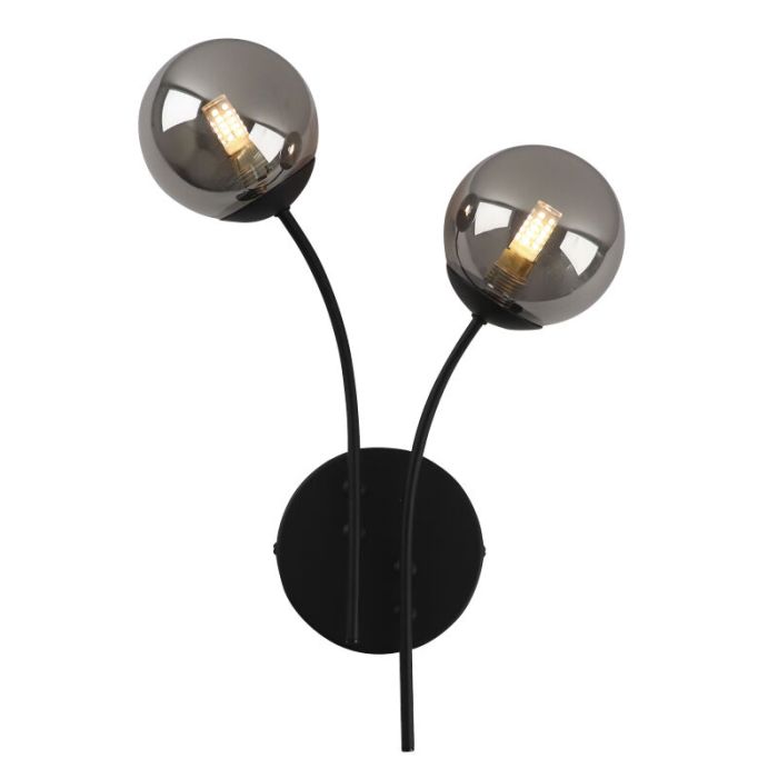 Design wandlamp grijs, Stacy