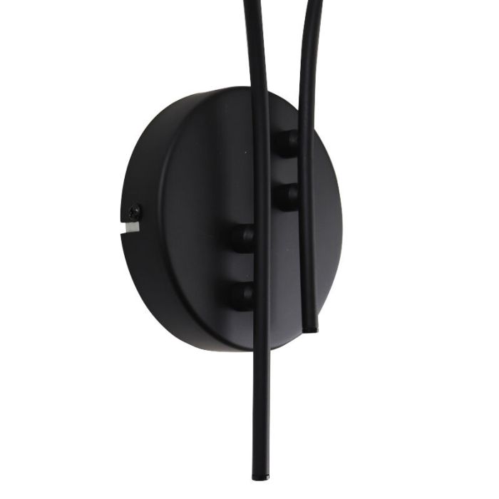 Design wandlamp grijs, Stacy
