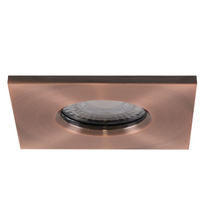 Moderne badkamer inbouwspot koper, Jule, IP65