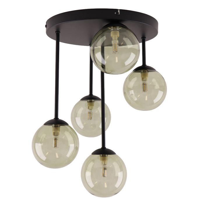 Design plafondlamp groen, Stacy