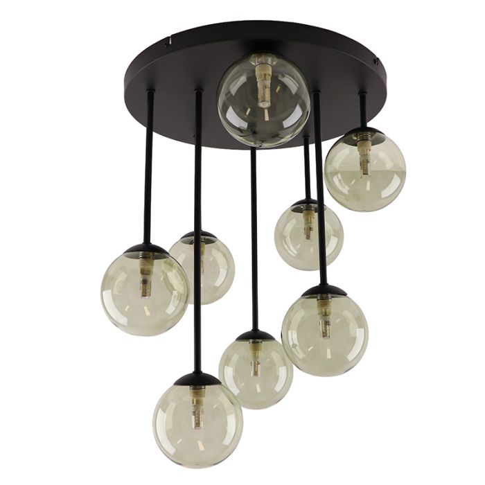 Design plafondlamp groen, Stacy