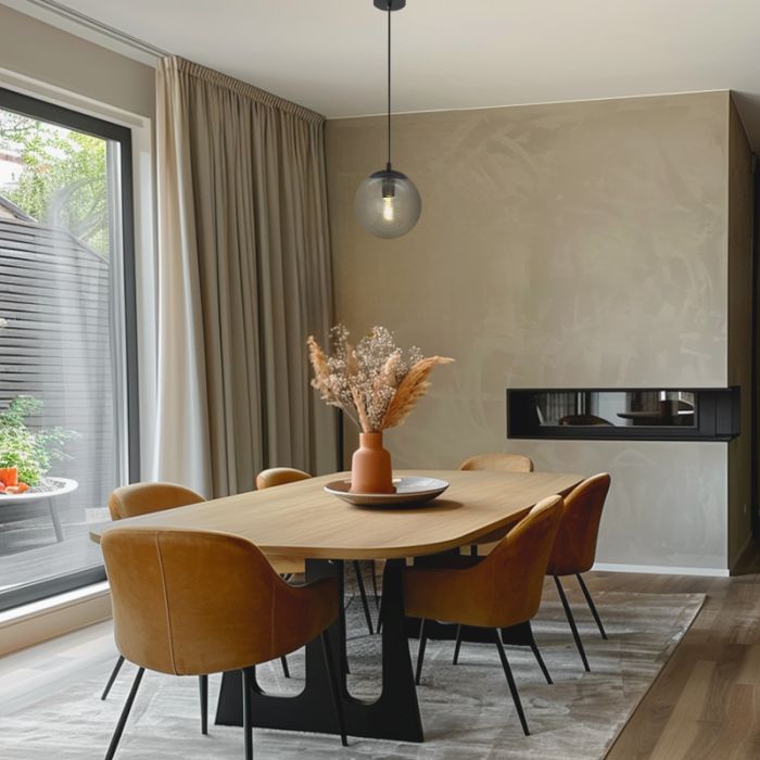 Design hanglamp zwart, Dolf
