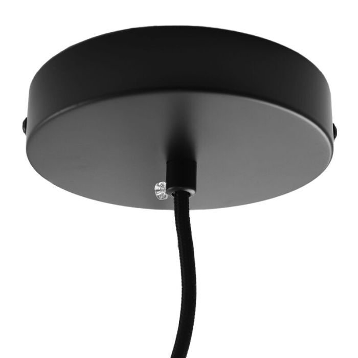 Design hanglamp zwart, Dolf