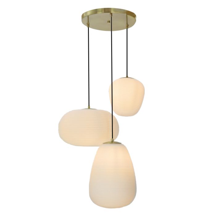 Moderne hanglamp wit, Davide
