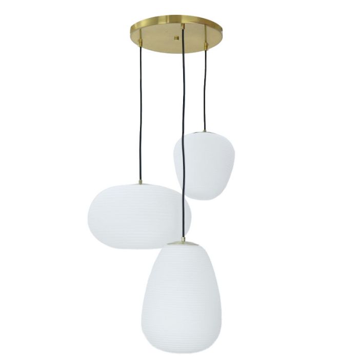 Moderne hanglamp wit, Davide
