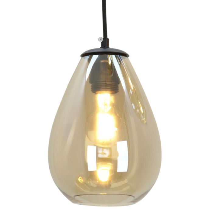 Moderne hanglamp amber, Caia
