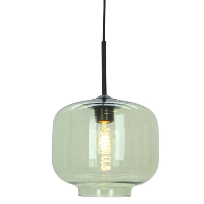 Retro hanglamp groen, Anniek