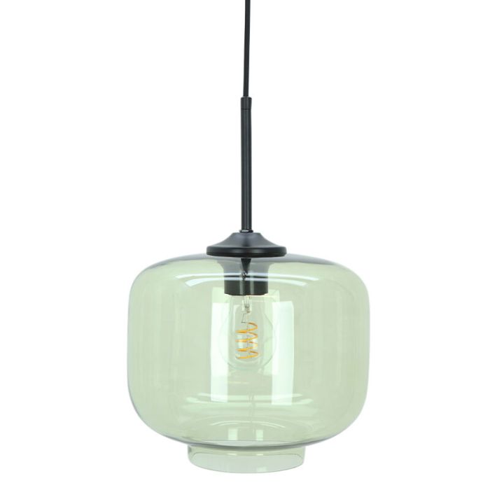 Retro hanglamp groen, Anniek