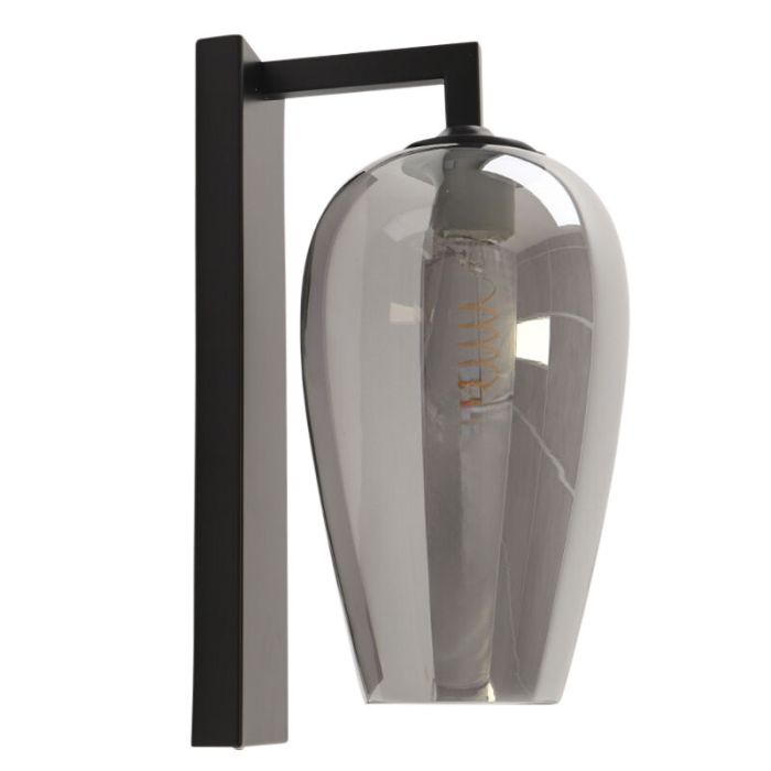 Design wandlamp grijs, Andy