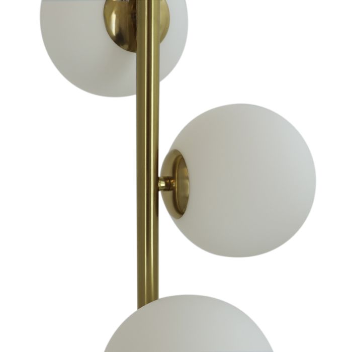 Design vloerlamp wit, Remo, met schakelaar
