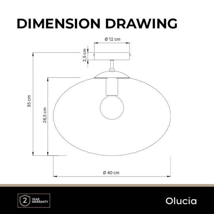 Design plafondlamp wit, Kimi