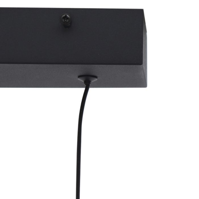 Design hanglamp zwart, Kuno, 45W, 3000K LED, 3-staps dimbaar