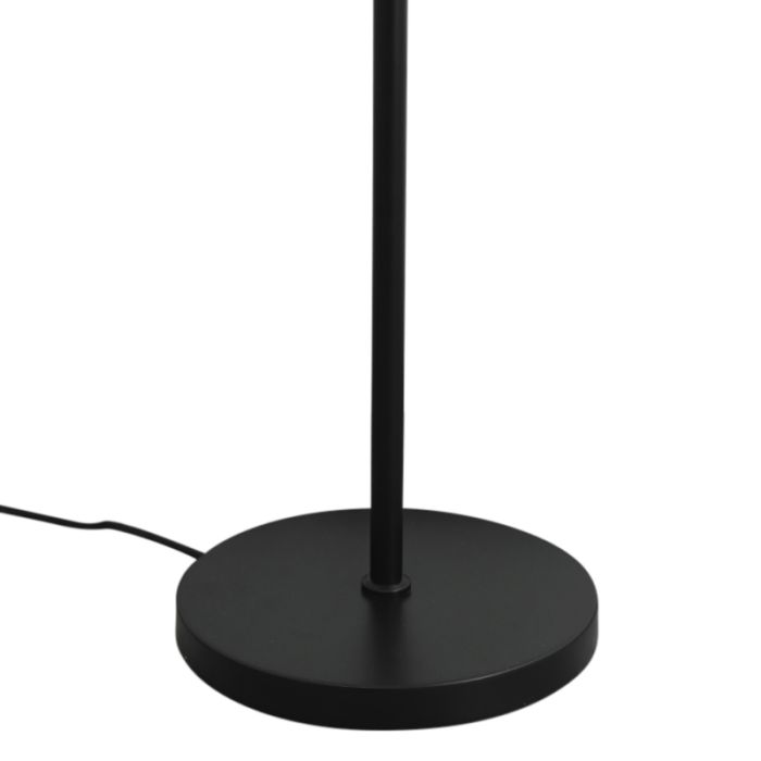 Design vloerlamp amber, Dolf, met schakelaar