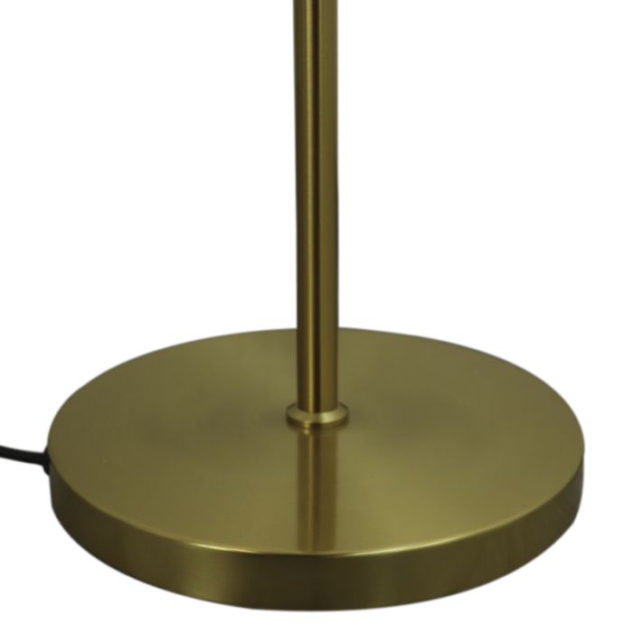 Design vloerlamp wit, Dolf, met schakelaar