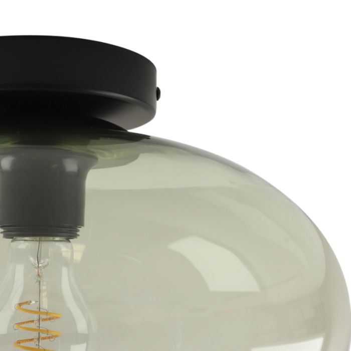 Design plafondlamp groen, Luca