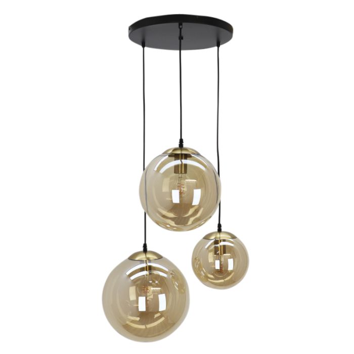 Design hanglamp amber, Dolf