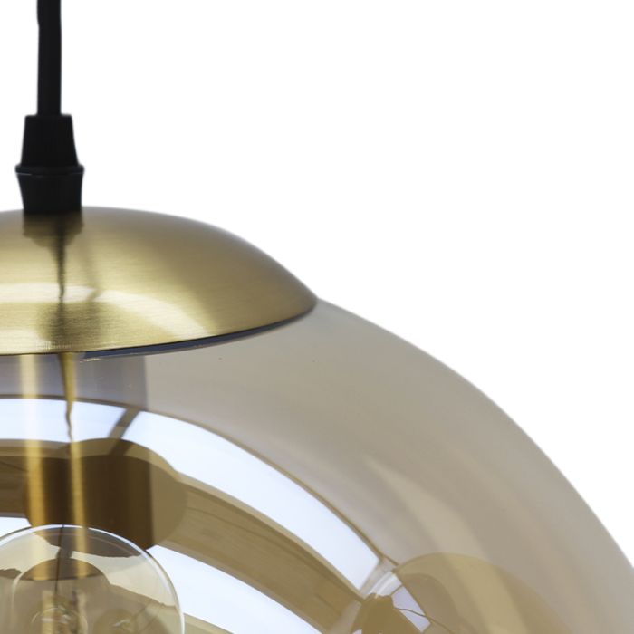 Design hanglamp amber, Dolf