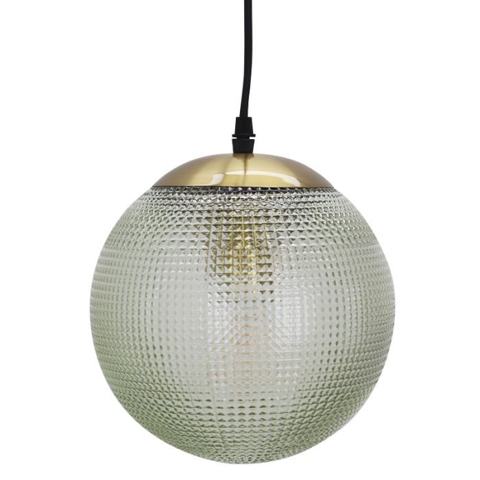 Design hanglamp groen, Dolf