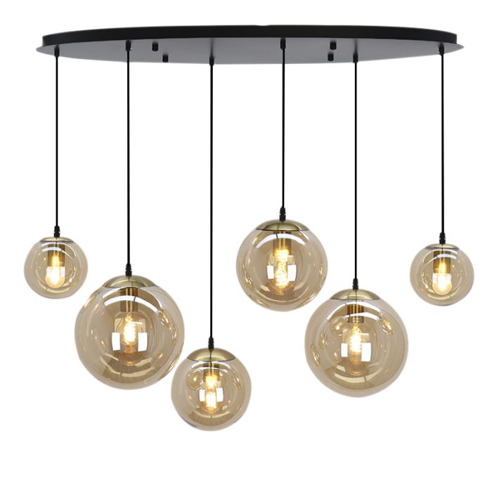 Design hanglamp amber, Dolf