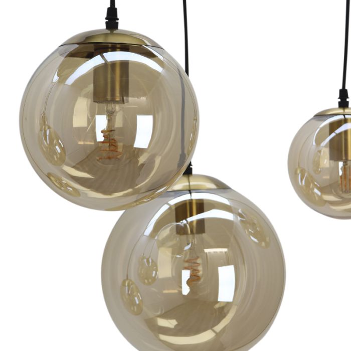 Design hanglamp amber, Dolf