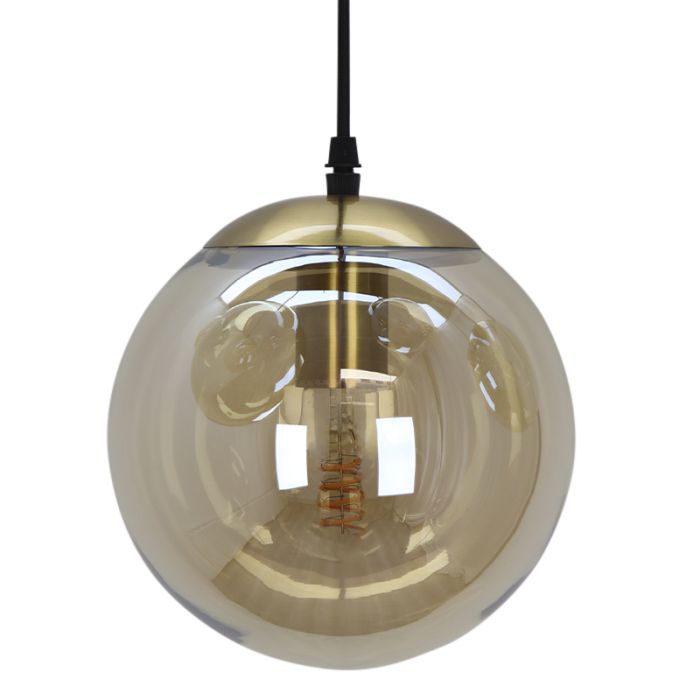 Design hanglamp amber, Dolf