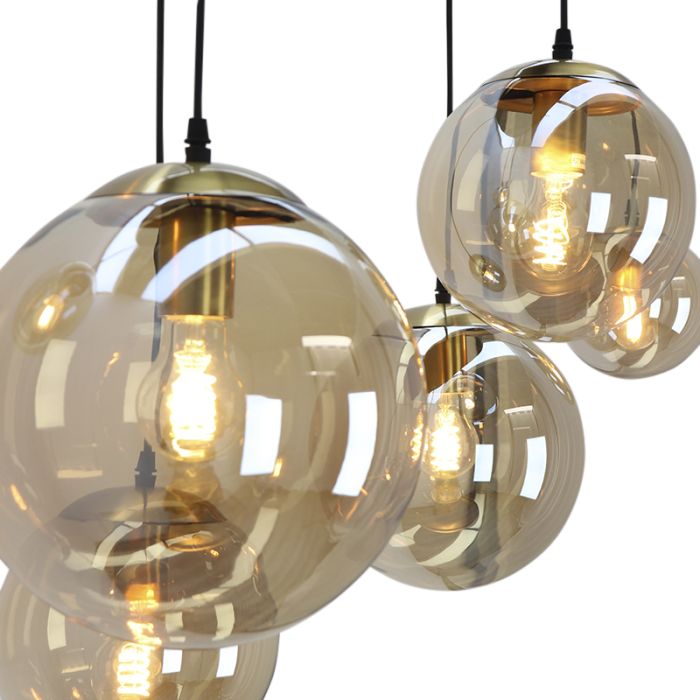 Design hanglamp amber, Dolf