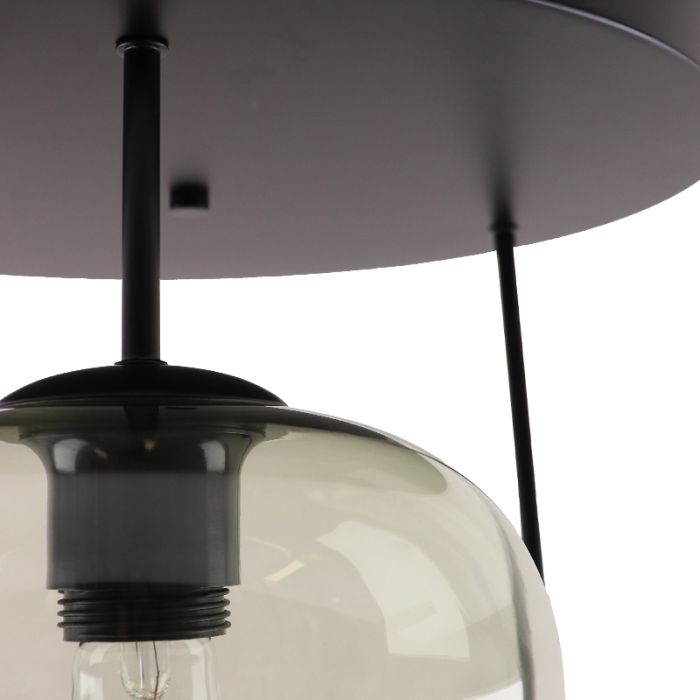 Moderne plafondlamp groen, Caia