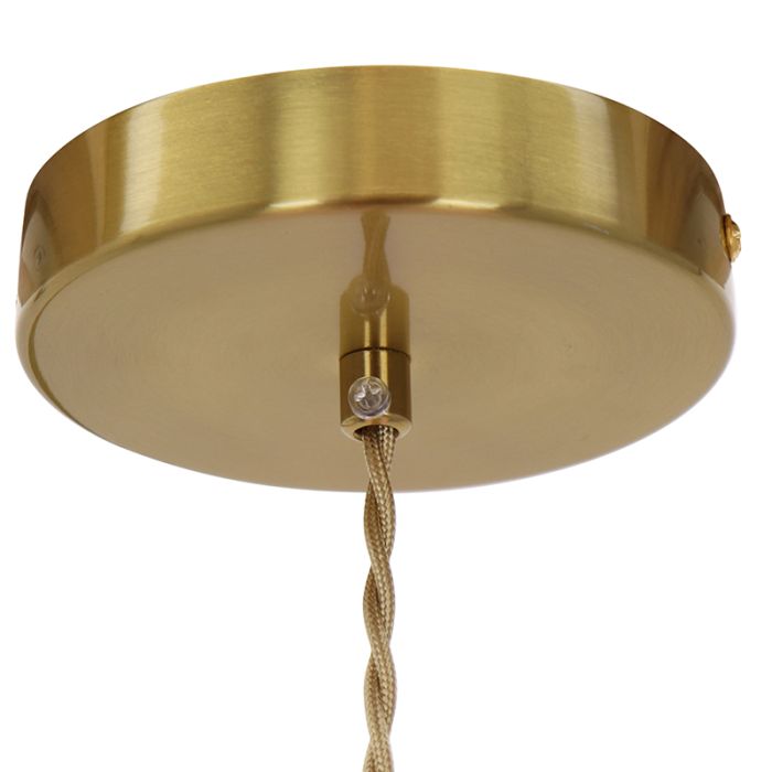 Landelijke hanglamp crème, Nena