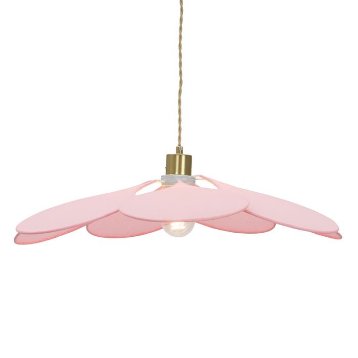 Landelijke hanglamp roze, Nena