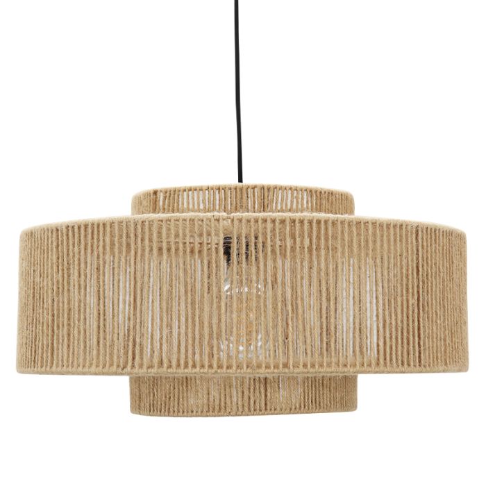 Landelijke hanglamp bruin, Selena