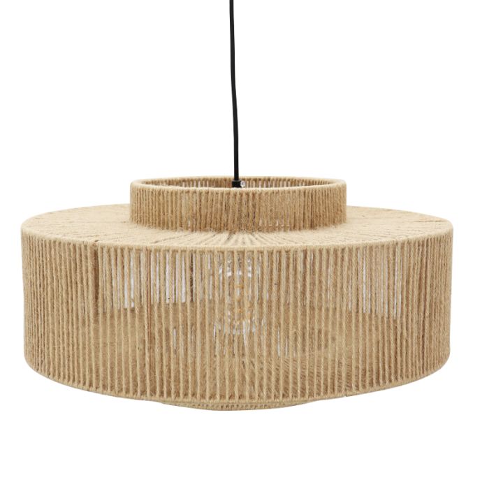Landelijke hanglamp bruin, Selena