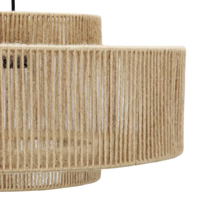Landelijke hanglamp bruin, Selena