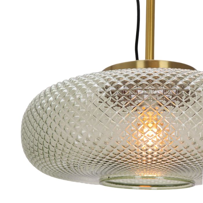 Retro hanglamp groen, Johnson