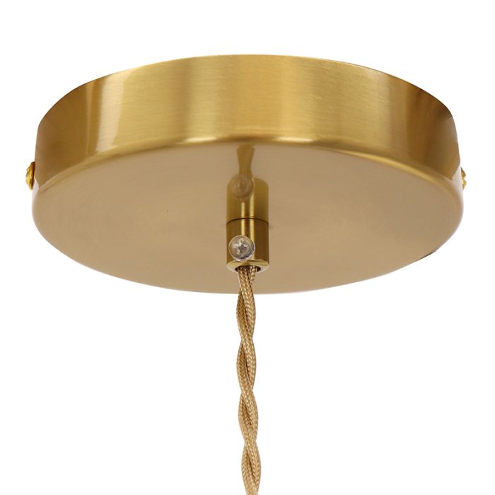 Bamboe hanglamp bruin, Florine