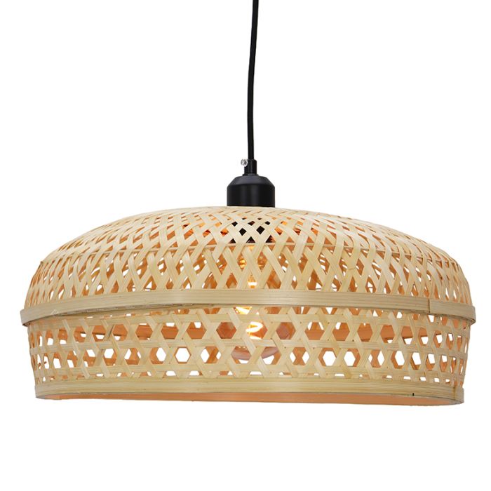 Bamboe hanglamp bruin, Jennifer