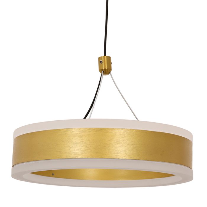 Design hanglamp messing, Lava, 56W, 3000K LED