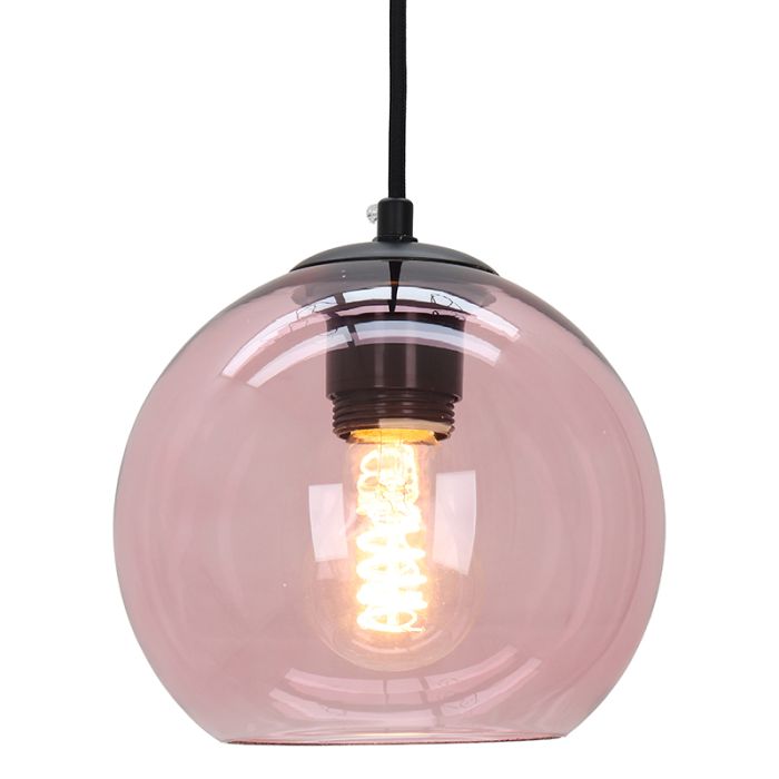 Moderne hanglamp roze, Caia