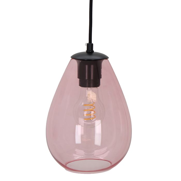 Moderne hanglamp roze, Caia