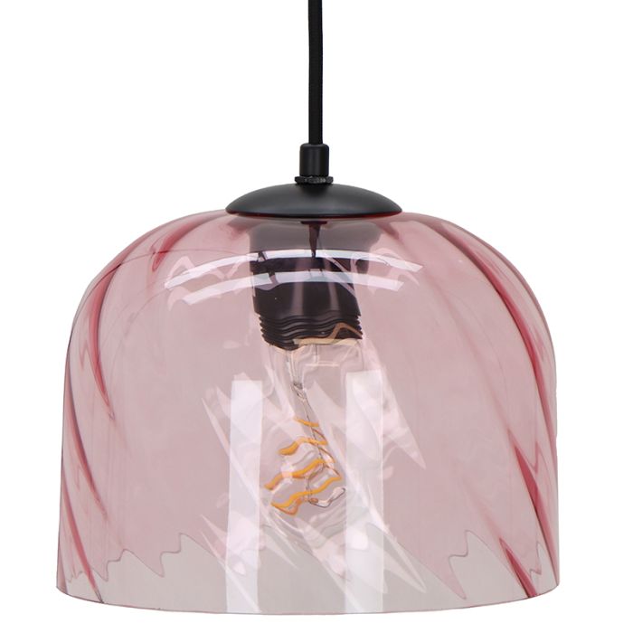 Moderne hanglamp roze, Caia