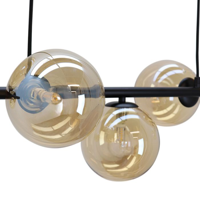 Design hanglamp amber, Remo