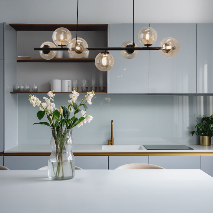 Design hanglamp amber, Remo