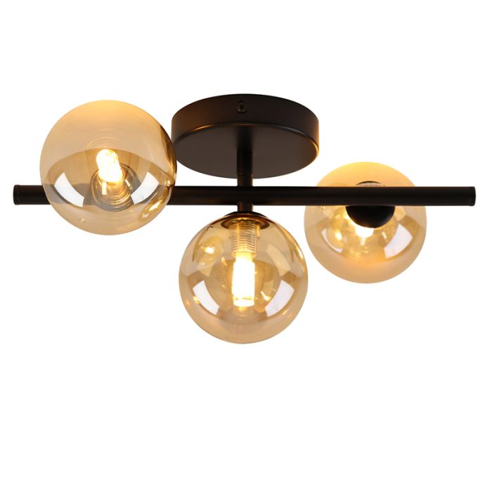 Design plafondlamp amber, Remo