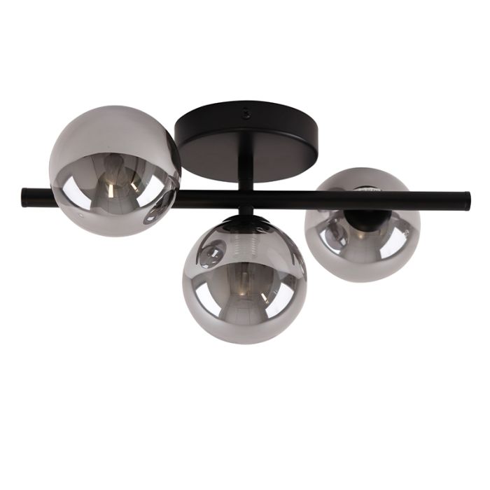 Design plafondlamp grijs, Remo