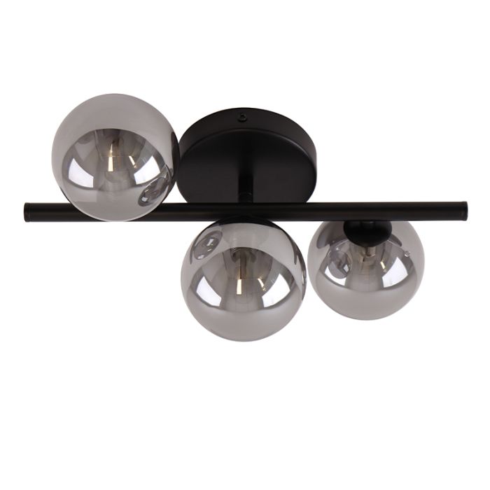Design plafondlamp grijs, Remo