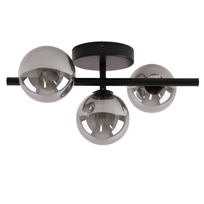 Design plafondlamp grijs, Remo