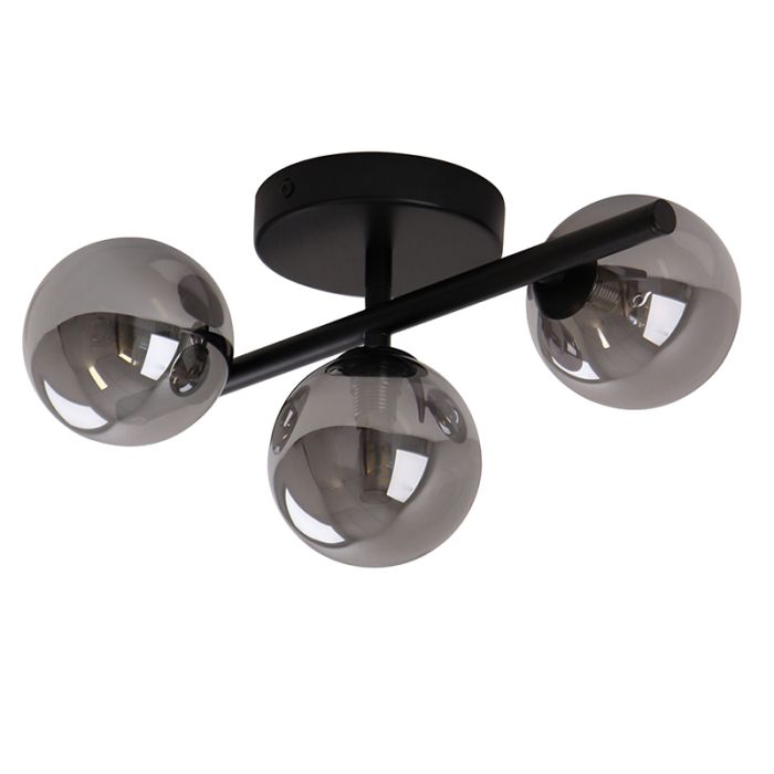 Design plafondlamp grijs, Remo