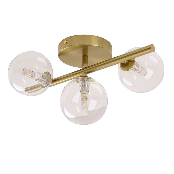 Design plafondlamp transparant, Remo